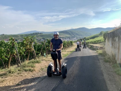 Découvrez le vignoble du Kirchberg en Segway et savourez son Grand Cru - Expériences Pays de Barr